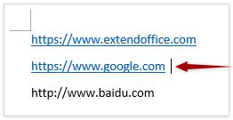 Hướng dẫn tính năng tự động ngừng thêm lại link trong Word